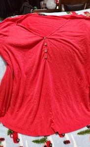 👑Ambiance Red Top